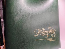 MEMORIES A PRICELESS HEIRLOOM Family Scrapbook Album by Bobb Biehl 1981 UNUSED