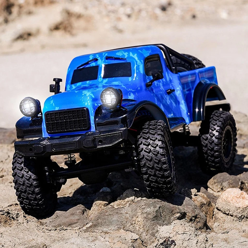 1/18 RC Pickup Truck 4*4 Rock Crawler Car 12KM/H C8813 Crawler 370 Brushed Motor - Image 4 of 4