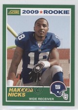 2009 Score 1989 Score Hakeem Nicks #9 0b0