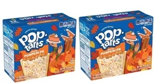 KELLOGG’S FROSTED PUMPKIN PIE POP TARTS 8 TOASTER PASTRIES 13.5OZ BB: 9/2025
