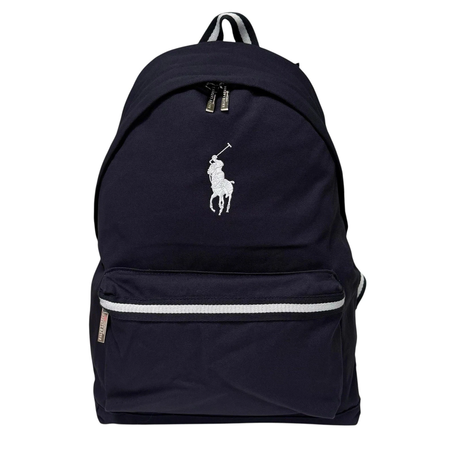 Polo Ralph Lauren Backpack Navy Blue Embroidered Logo School Travel Classic Bag
Opens in a new windo