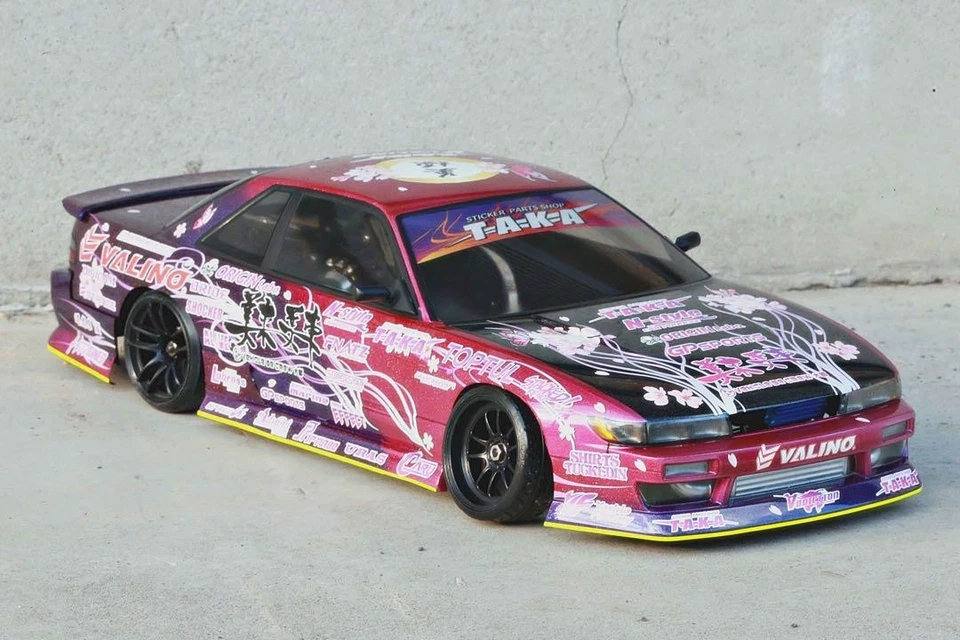 ABC Hobby 1/10 RC Car Painted Body Nissan S13 Silvia & Addiction BN sports aero - Image 2 of 4