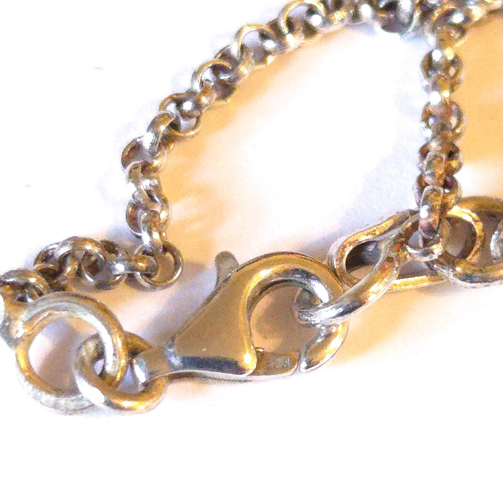 Vintage Sterling Silver Ruby, Emerald & Sapphire … - image 7