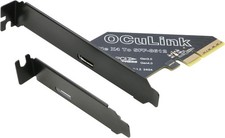 PCIe to Oculink Adapter for eGPU 1-Port , PCIe Gen4 x4 to Oculink SFF-8612/S...