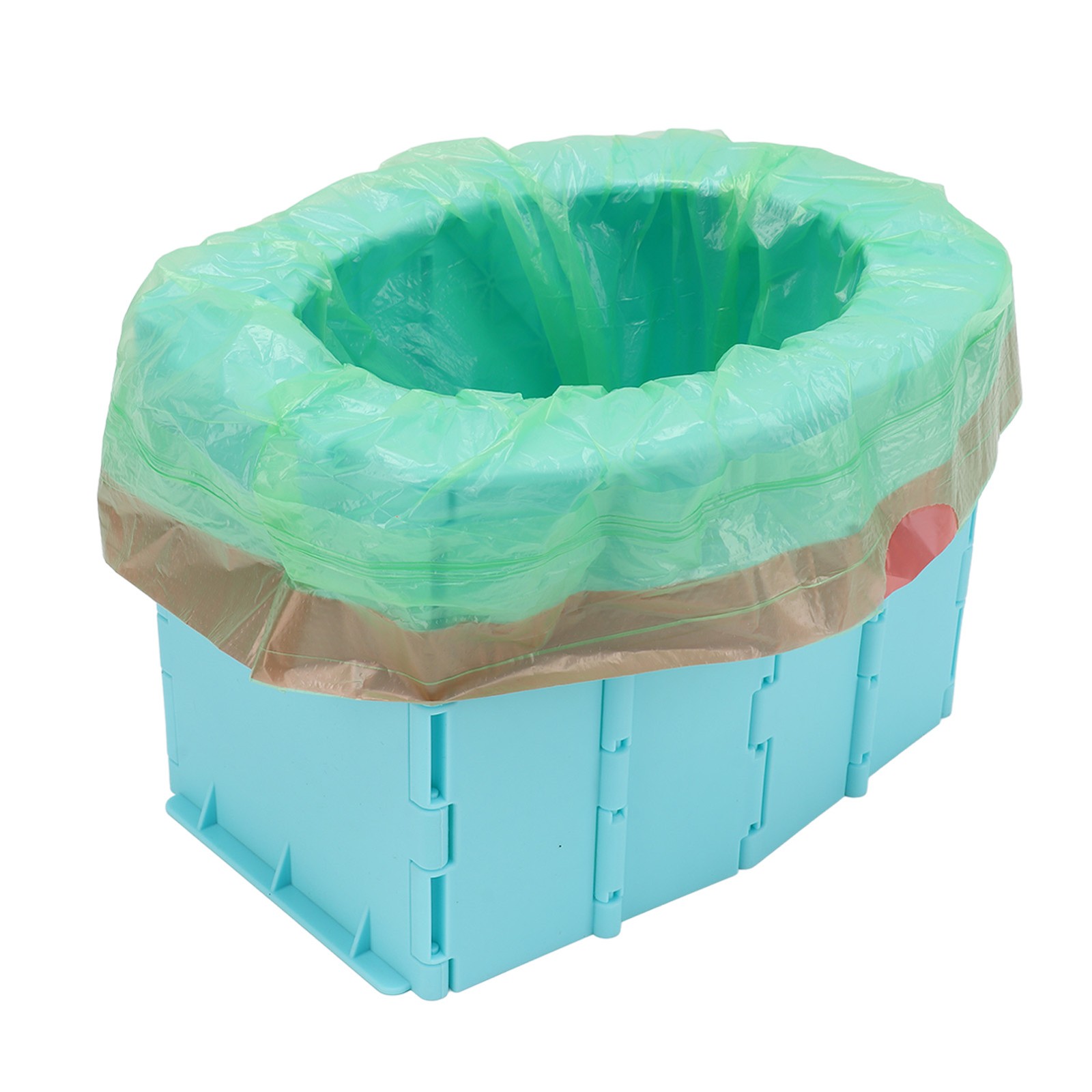Kids Portable Toilet Portable Foldable Easy Cleaning ABS Potty Training Toilet