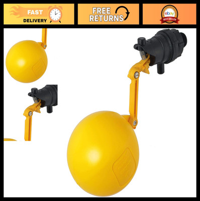 High-Flow Low-Pressure Float Valve, 4.9'' Float, 3'' Extension Arm, 20L/Min, 75PSI