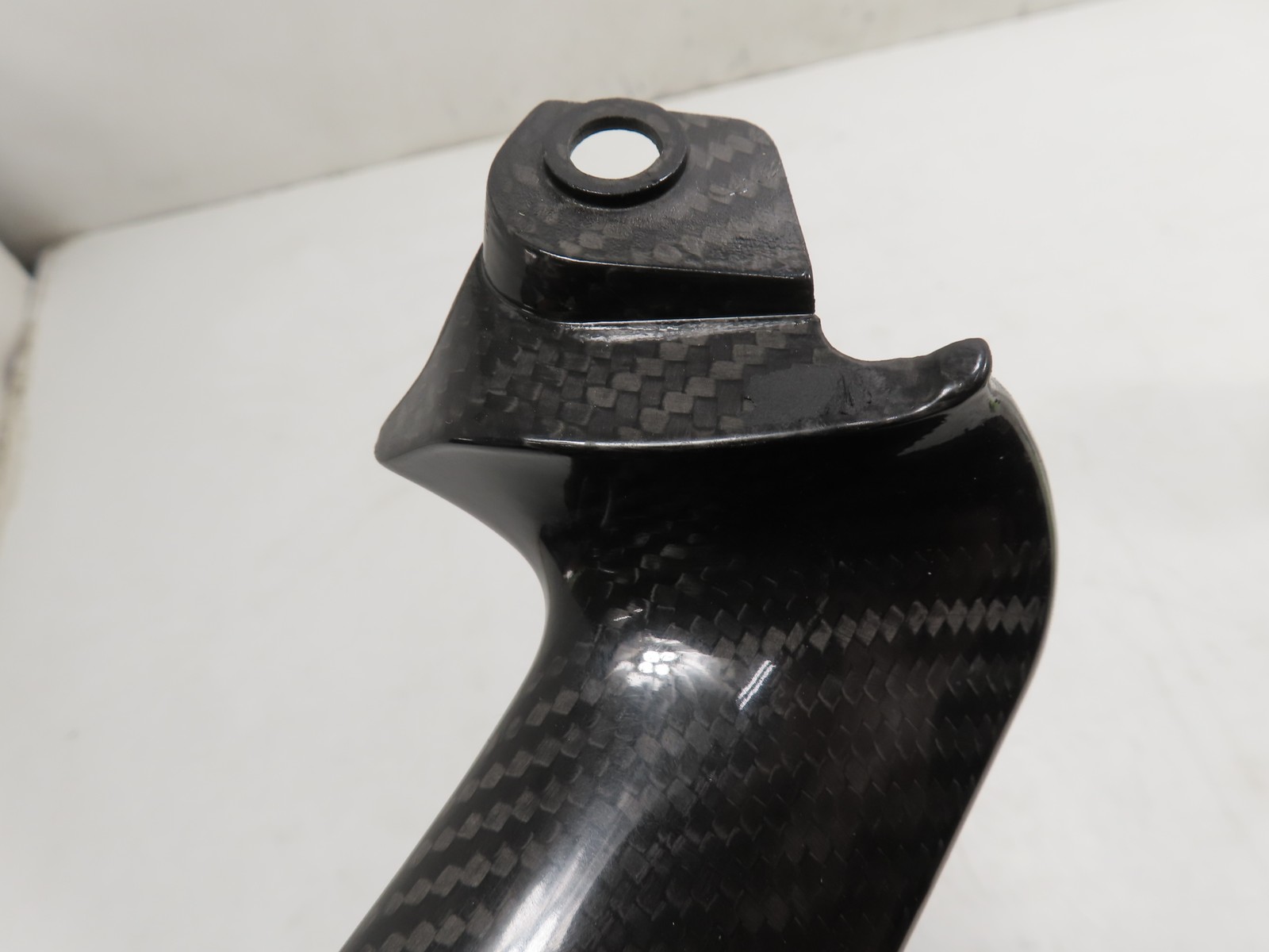 06 Lamborghini Gallardo Grab Handle Trim, Door Interior Carbon Fiber Right OEM 4