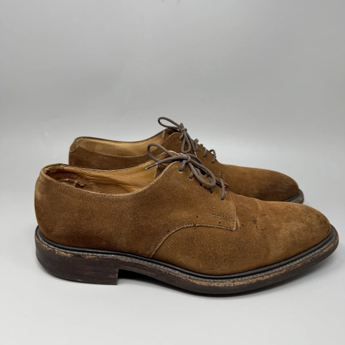 Section X Bond Apron Toe Oiled Suede Oxfords Mens Size 12 NWOT Andreo Men main image 2