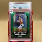 BO NIX 2024 Prizm #3 Emergent GREEN PRIZM Rookie RC PSA 10 Denver Broncos