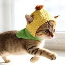 Cute Cat Costume Hat Cosplay Photo Prop Soft Comfortable Funny Corn Headgear