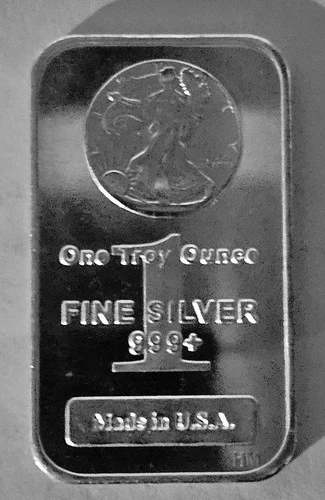Walking Liberty 1 Troy Oz .999 Fine Silver Bar