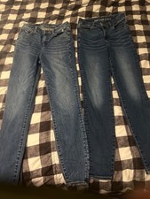Women s American Eagle Stretch Distressed Blu...