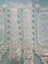 Bistro curtain, lace curtain, egg shell color, 3m for 24