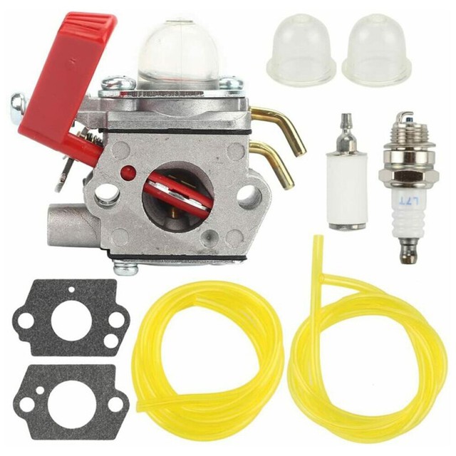 Carburetor Spark Plug For Homelite UT33600A 26cc String Trimmer 0264AT