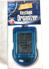 Vintage Radio Shack Personal Organizer Keychain 65-793 Clock Alarm Calculator