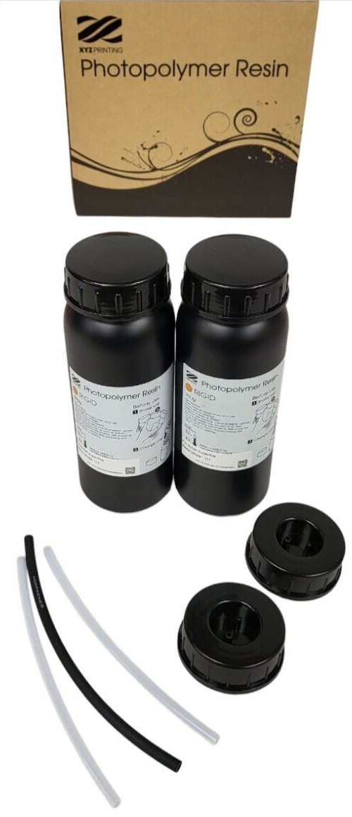 500g x2 XYZprinting Nobel Superfine D3 3D Printer O rigid Photopolymer Resin