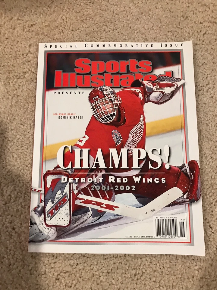 Detroit Red Wings Stanley Cup Champion Magazine Lot of 5 - Image 4 of 4