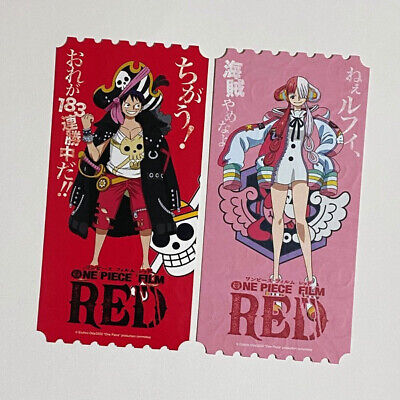 ONE PIECE FILM RED (2022) korea Megabox Original Limited movie ticket set