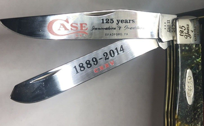 Case XX Trapper Knife Morning Mist Corelon 125th Anniv Stainless 