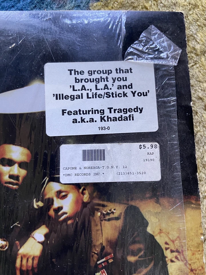 CAPONE-N-NOREAGA - T.O.N.Y. (TOP OF NEW YORK) (12")  1997!!  RARE!!!  TRAGEDY!!! Foto 2 de 4