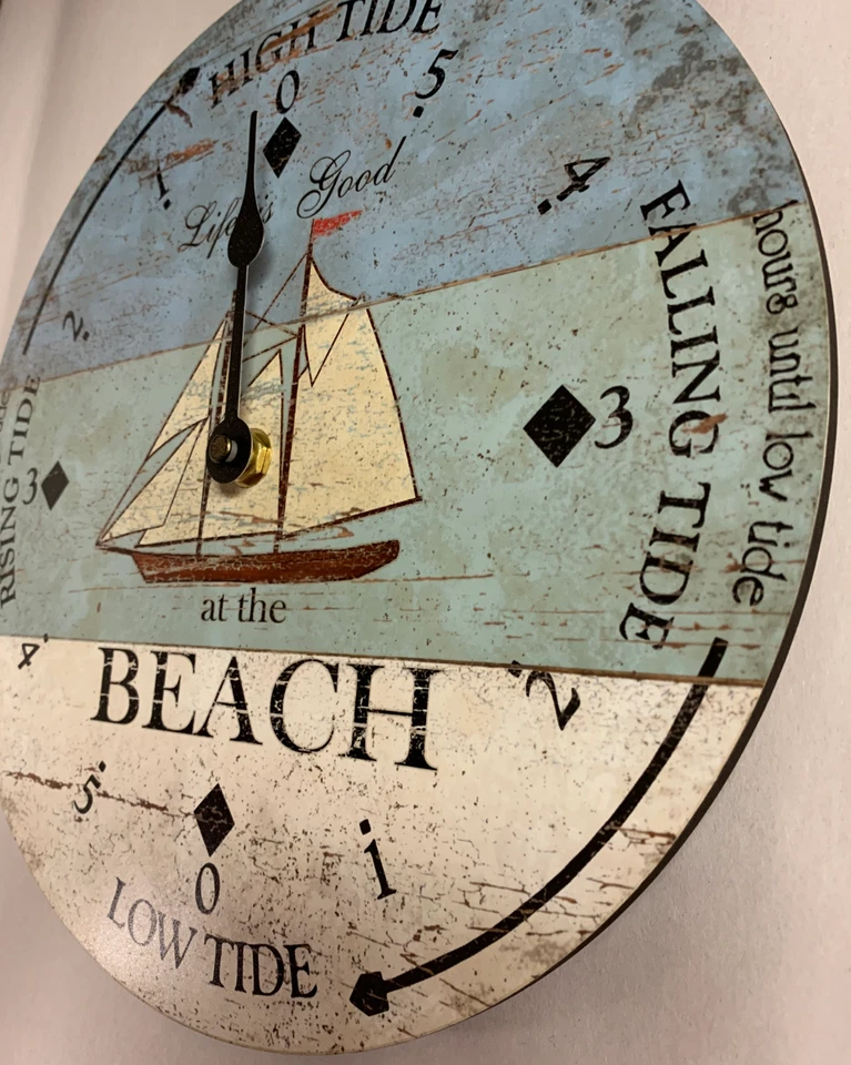 Tide Clock- Beach Tide Clock - Image 3 of 4