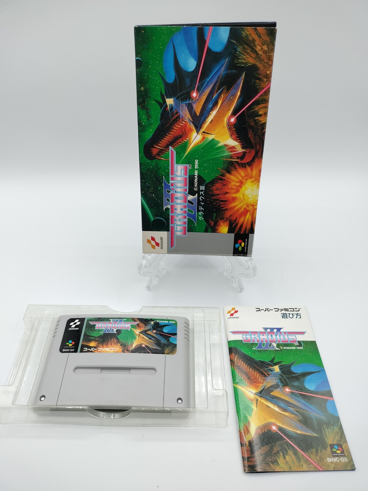 Gradius 3 III Nintendo Super Famicom Ntsc Japan