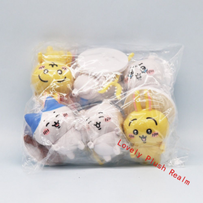 6 Pcs/set Chiikawa Figure Doll Model Hachiware Usagi Statue