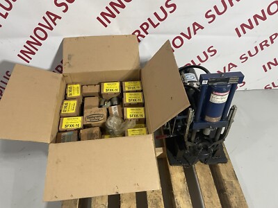 Eaton Synflex Coupling Swaging Machine MANY DIES Aeroquip Mark Swager Parker
