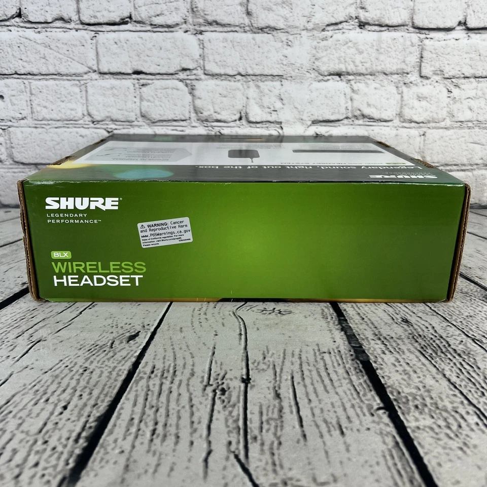 Shure BLX14/P31 H9 Wireless Headset Microphone System w/ PGA31 Wireless Headset - Image 2 of 4