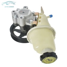For 2000-2004 Dodge Durango Dakota 4.7l Power Steering Pump W Pulley Reservoir