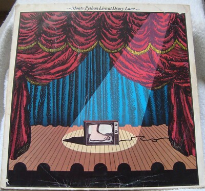 MONTY PYTHON    L IVE AT DRURY LANE     VINLY LP    Charisma Class 4