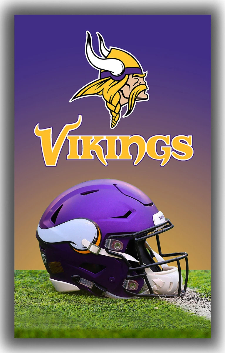 Minnesota Vikings Football Team Memorable Flag 90x150cm3x5ft Fan Best Banner