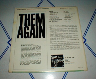 THEM Van Morrison Orig 1966 