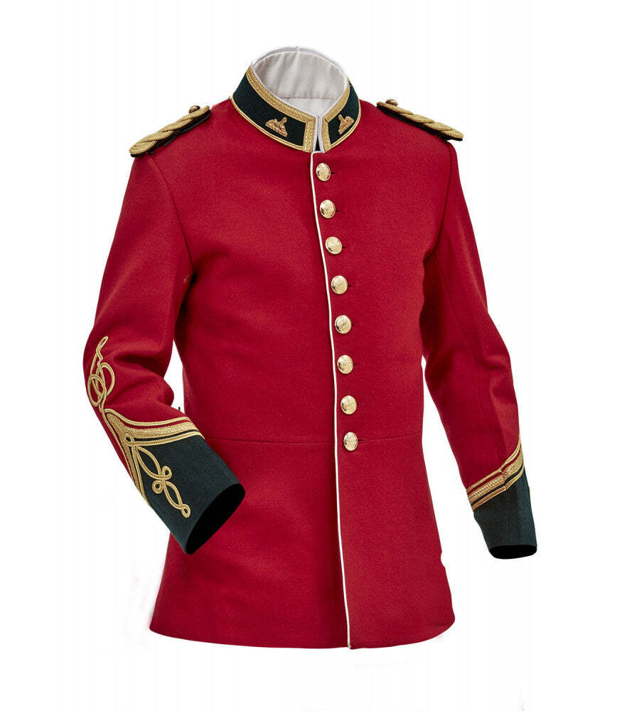 Giacca tradizionale rossa Zulu War Army British 1879 Anglo Zulu War Jacket vintage