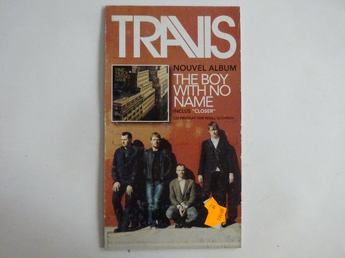 TRAVIS ♦ RARE FRENCH PoS ( PLV ) ♦ THE BOY WITH NO NAME - Picture 2 of 2