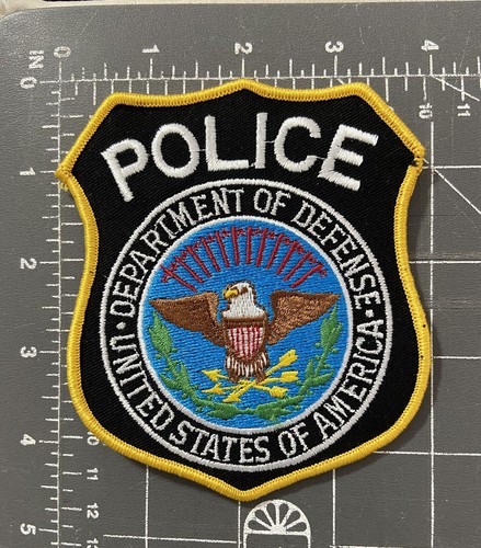 Vintage Collectible Not Current Faux Replica Obsolete Police Department Patch US