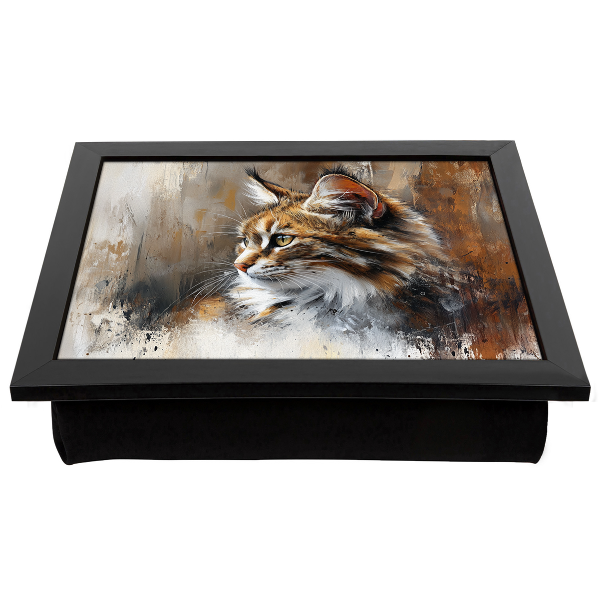Lap Tray With Cushioned Bean Bag Padded Base Serving Trays Dog Days