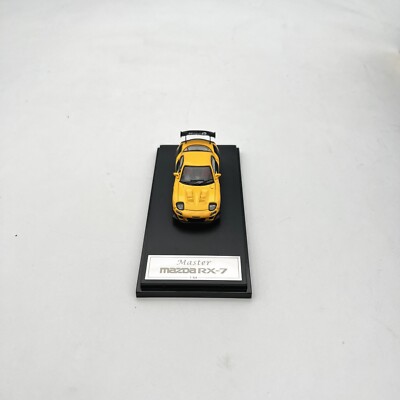 Master 1:64 Mazda RX-7 (Yellow/Black) Diecast Model Car | eBay