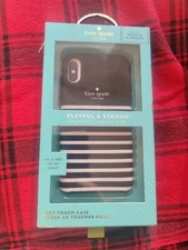 Kate Spade Genuine Protective Hardshell Soft Wrap Case For iPhone XS iPhone X 