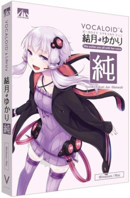 AHS Yuzuki Yukari Jun Natural VOCALOID4 DVD Software JAPAN New