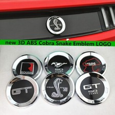 New Roush Decal Chrome Black Trunk Deck Lid Emblem Badge Fit 5.915cm New Roush Decal Chrome Black Trunk Deck Lid Emblem Badge Fit 5.915cm