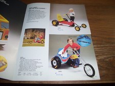 RARE AMF 1981 "WONDER WOMAN","SPIDERMAN" BICYCLES AND METAL PEDAL CARS CATALOG 