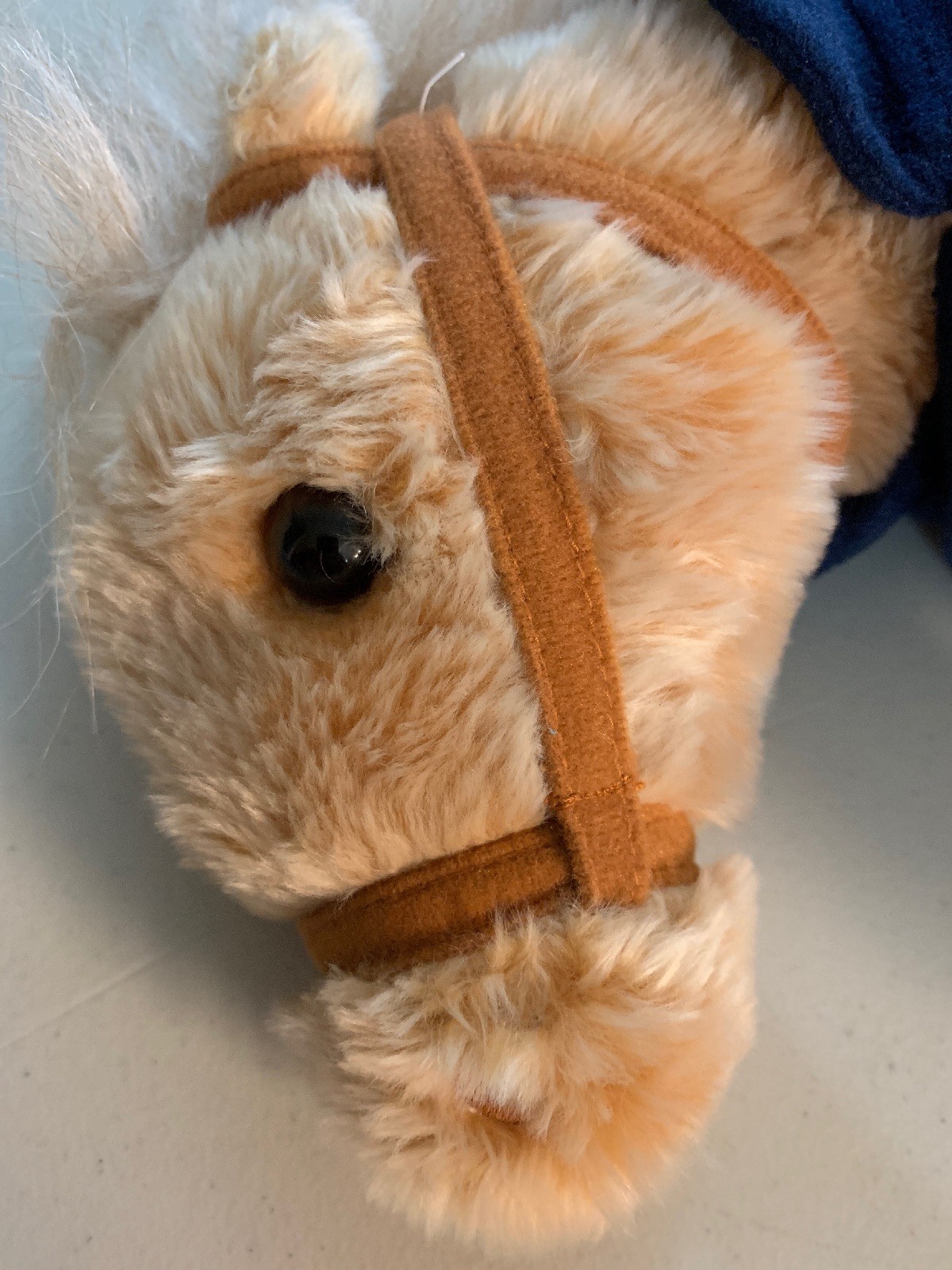 Wells Fargo Legendary Pony Nellie Tan Blu Giacca Peluche Animale 2015