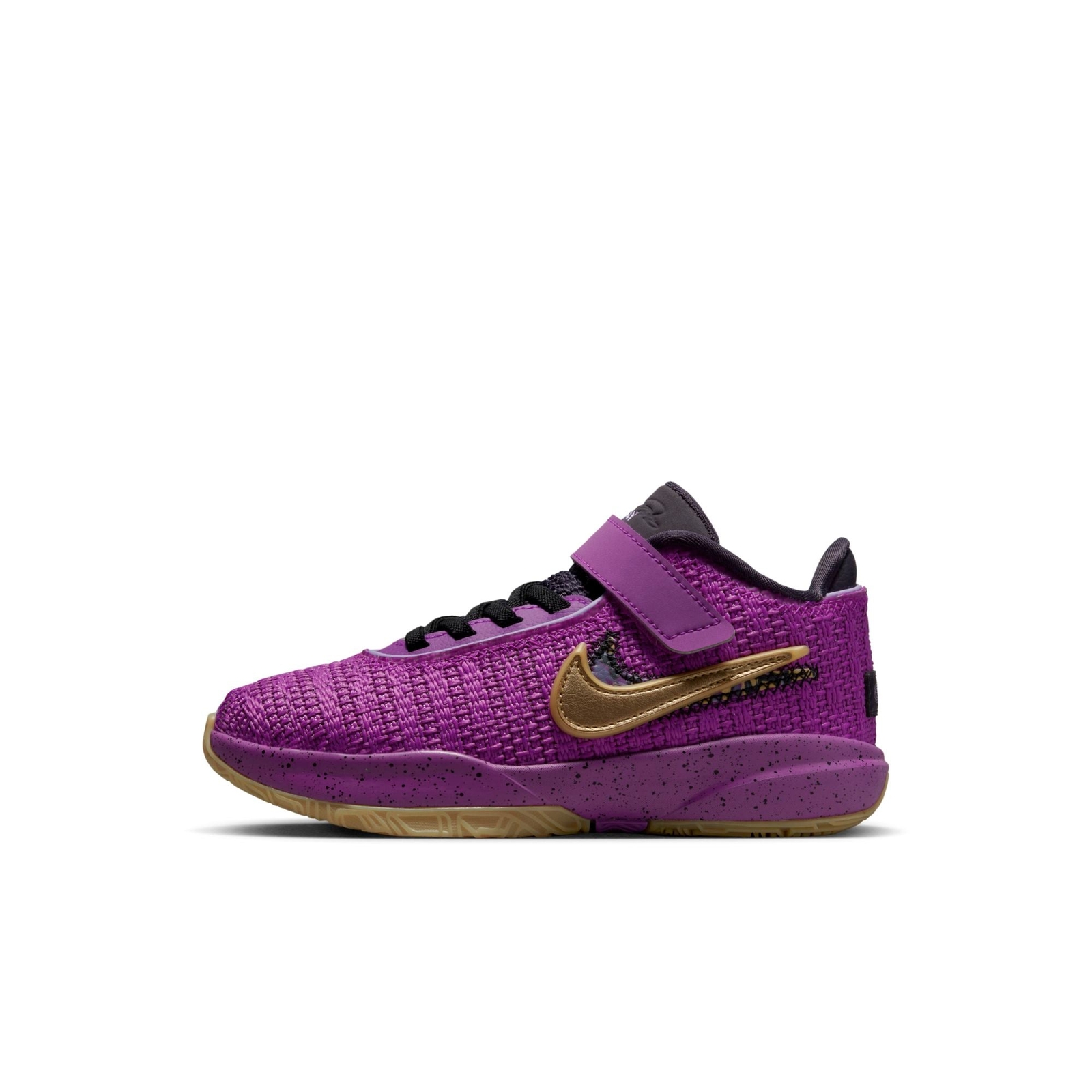 [FD0208-500] Кроссовки для дошкольников Nike LEBRON 20 SE ЯРКО-ФИОЛЕТОВЫЕ (PS)