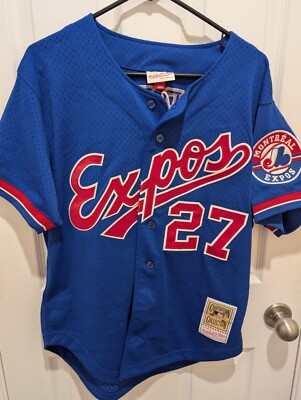 Mitchell&Ness Vlad Guerrero 2002 Cooperstown Collection Expos JerseyNWT Size 40M