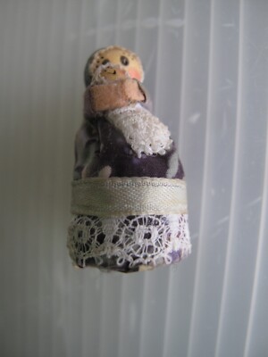 Miniature mother and baby figures - selected for the Design Centre London