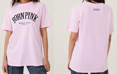 NWT BLACKPINK 'Born Pink' Licensed Premium Oversized T-Shirt - Pink Mist - $35