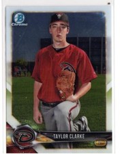 TAYLOR CLARKE 2018 Bowman Chrome Prospects #BCP113 ($0.75 MAX SHIP)