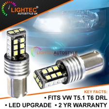 T5.1 T6 TRANSPORTER CANBUS LED DRL HEADLIGHT UPGRADE BRIGHT BULBS BA15S 2010+ UK