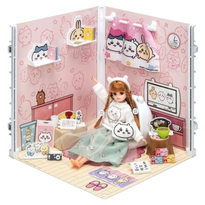 Licca-Chan Chiikawa Doll House 2-Way Room TAKARA TOMY Nagano